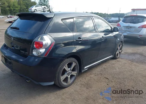 2009 Pontiac Vibe Gt из США, поврежденный, VIN 5Y2SR67079Z411637